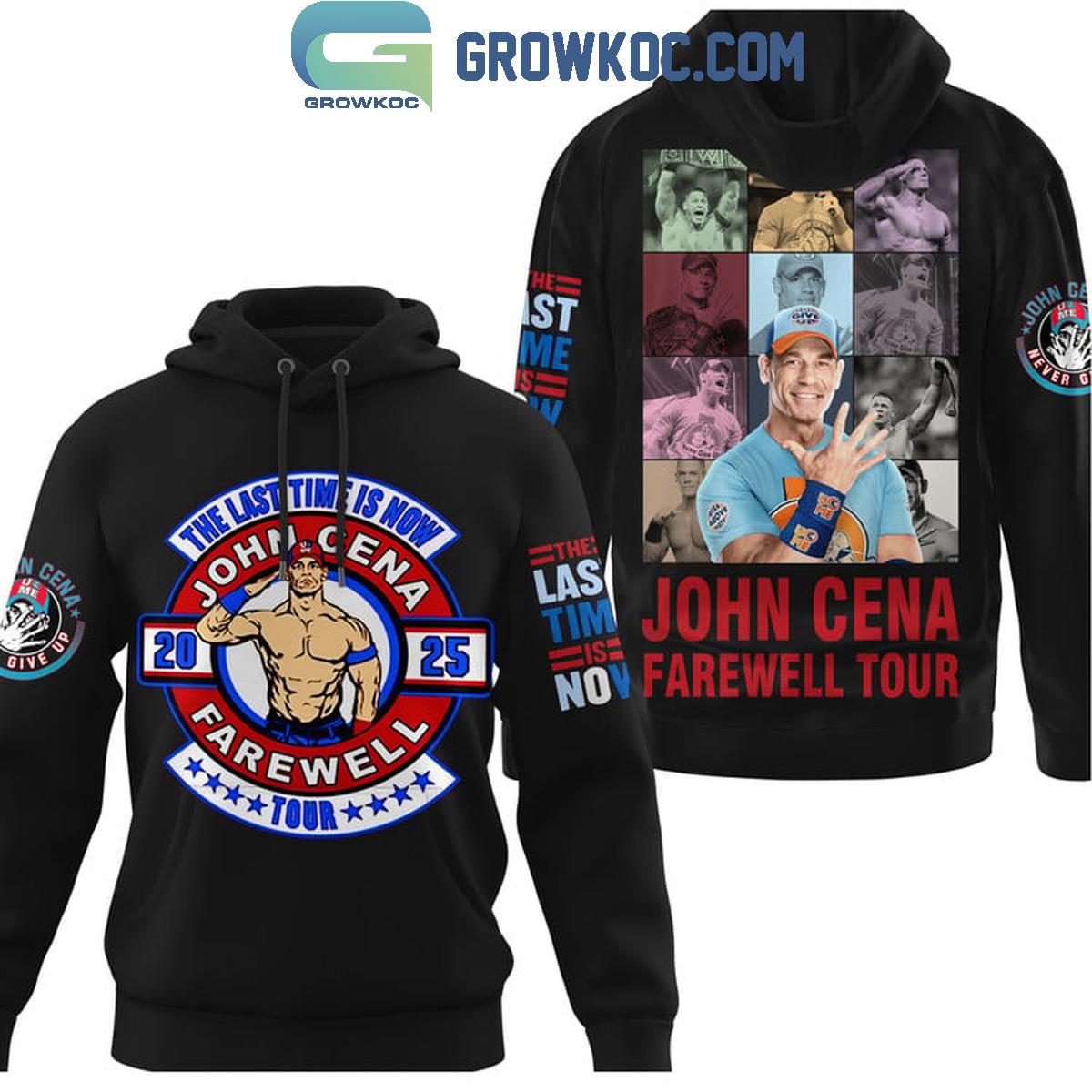 John Cena The Last Time Is Now Farewell Tour Hoodie Shirts 1 qxHsJ