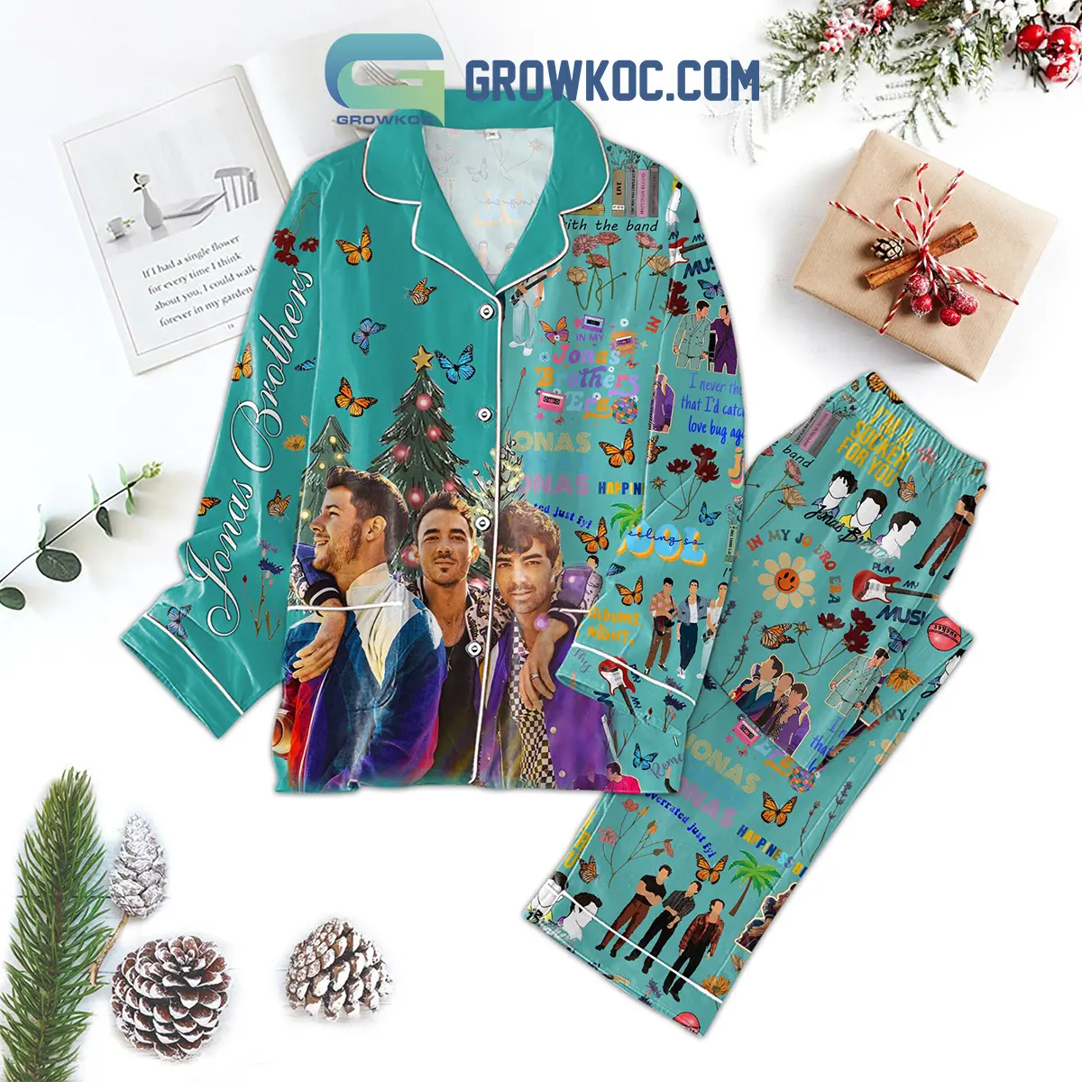 Jonas Brothers Im With The Band Happiness Begins Pajamas Set2B1 ugTV8