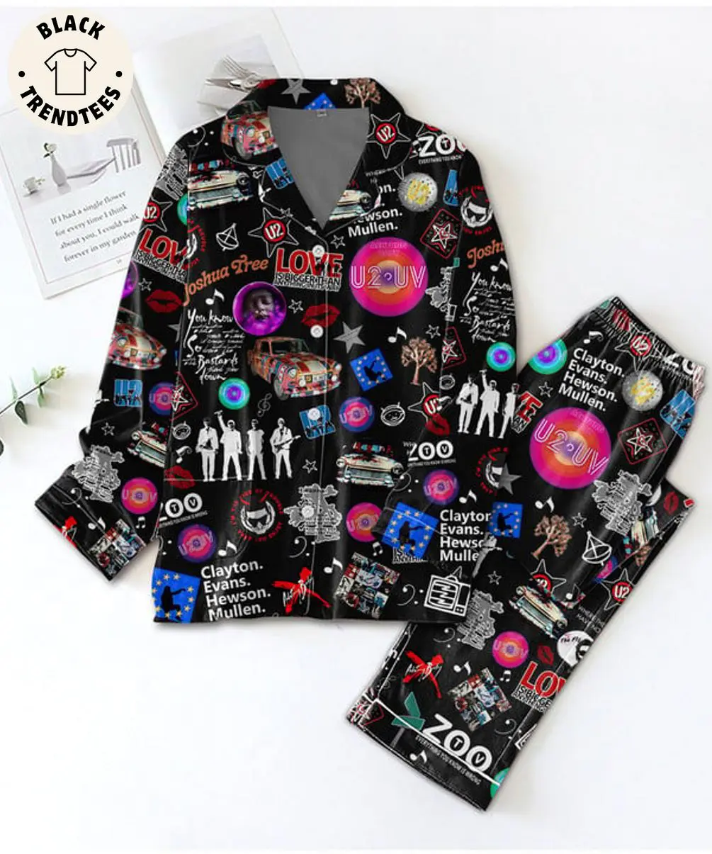 Joshua tree Love Is Bigger Than Anything In Its Way Black Pijamas Set 94ca28 0