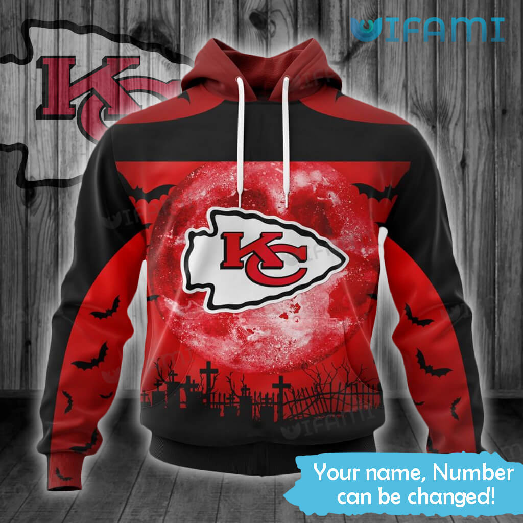 Kansas City Chiefs 3D Graveyard Halloween Hoodie A MustHave for Fans 0