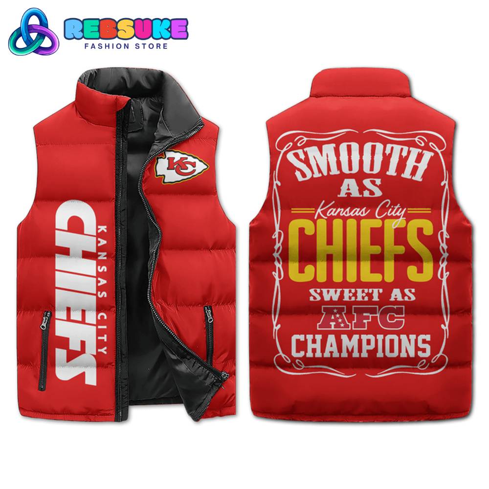 Kansas City Chiefs AFC Champions Cotton Vest 1