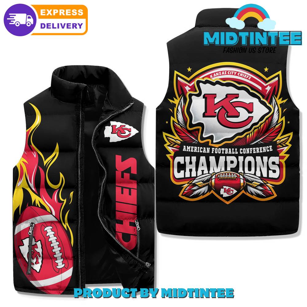 Kansas City Chiefs American Football Conference Cotton Vest 1