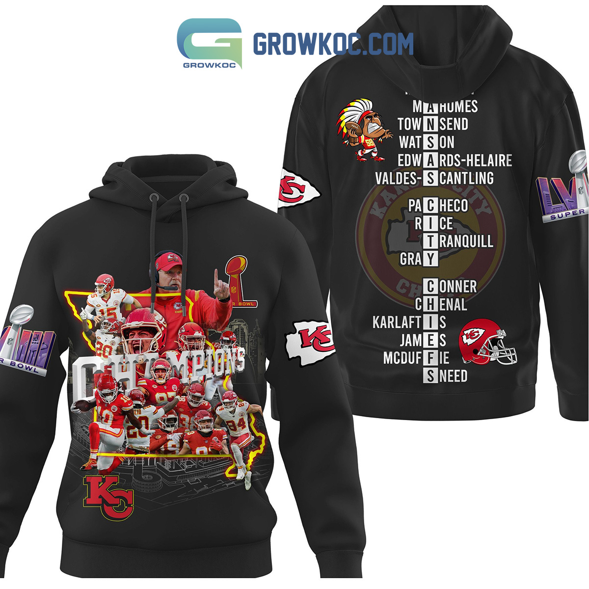 Kansas City Chiefs Champions Super Bowl Hoodie T Shirt2B1 jxDvI