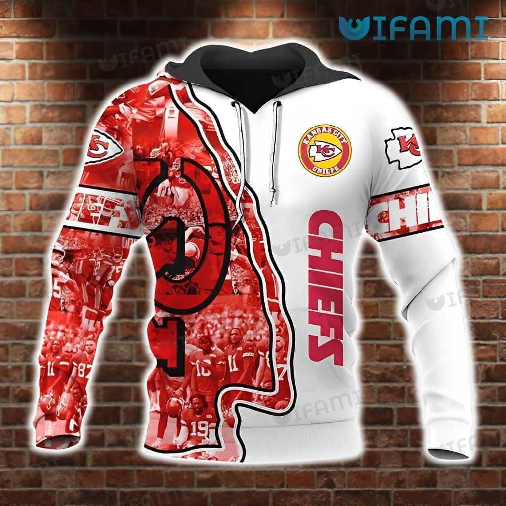 Kansas City Chiefs Hoodie 3D with Logo Print 0