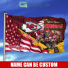 Kansas City Chiefs NFL Mascot Slogan American House Garden Flag2B1 pEHqP