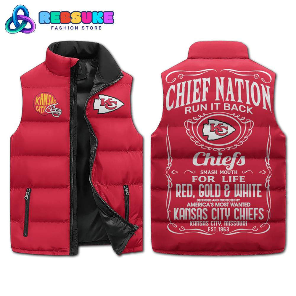 Kansas City Chiefs Nation Run It Back Cotton Vest 1