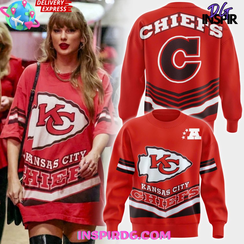 Kansas City Chiefs x Taylor Swift 2024 Sweatshirt 1