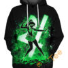 Kansas City Hoodie 3D Football on Fire Logo for Fans 0