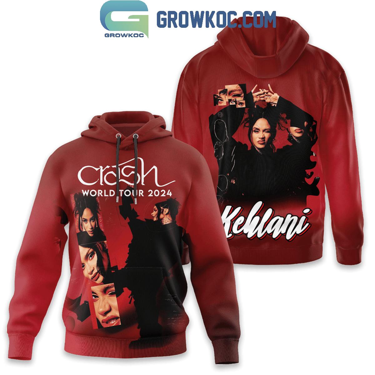 Kehlani Crash World Tour 2024 Hoodie Shirts 1 jDzZS