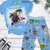 Kenny Chesney Be Back When The Sun Goes Down Fleece Pajamas Set2B1 mbZN9