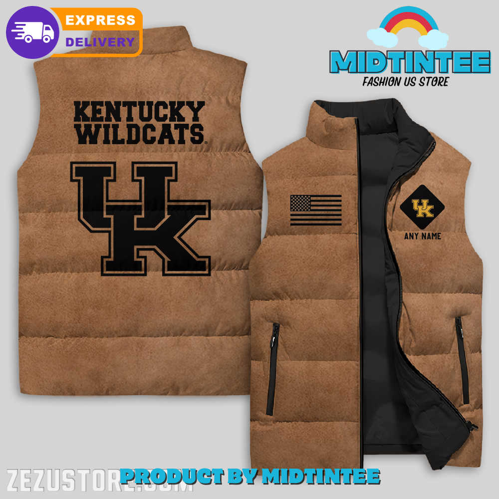 Kentucky Wildcats NCAA Sleeveless Jacket 1 8OLcz