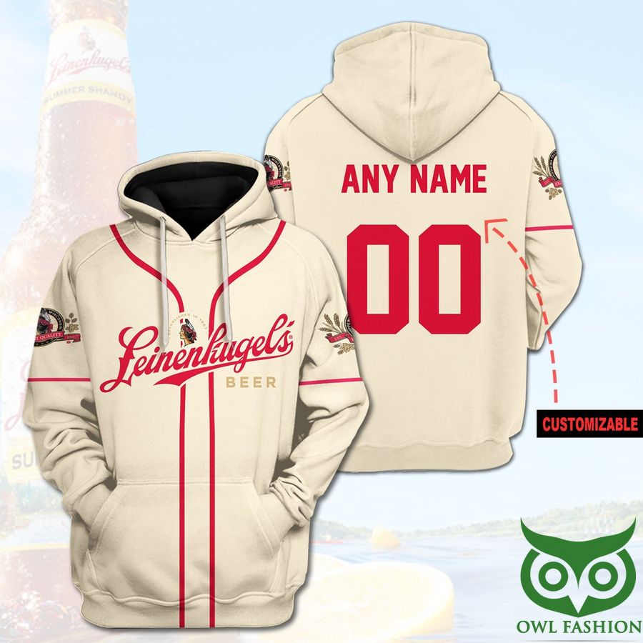 KhRkAJXZ 13 Custom Name Number Leinenkugels Beer Brand Hoodie