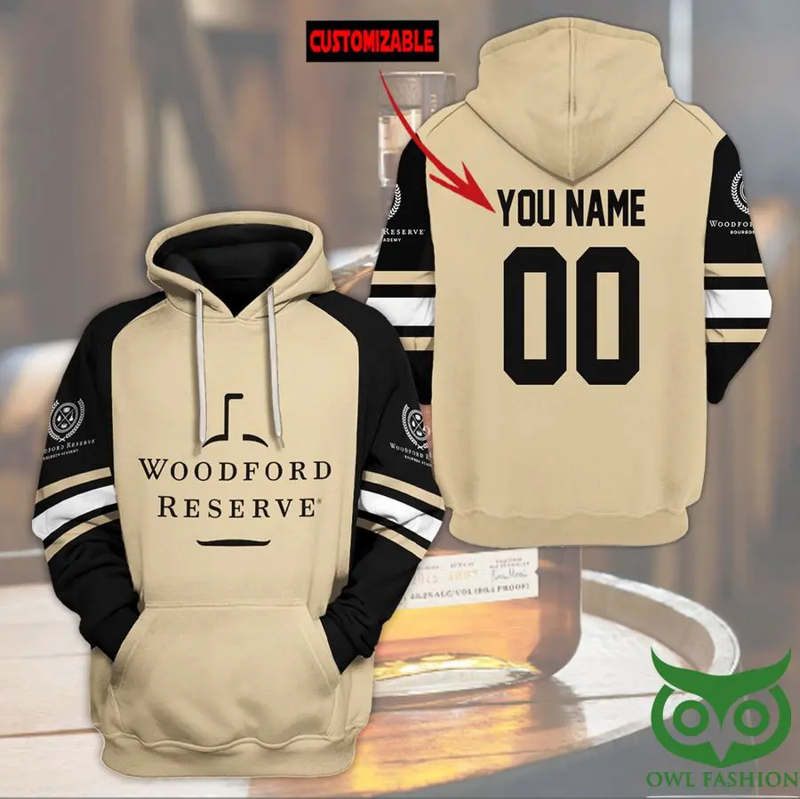 KmspsIX8 16 Custom Name Number Woodford Reserve Whiskey Hoodie