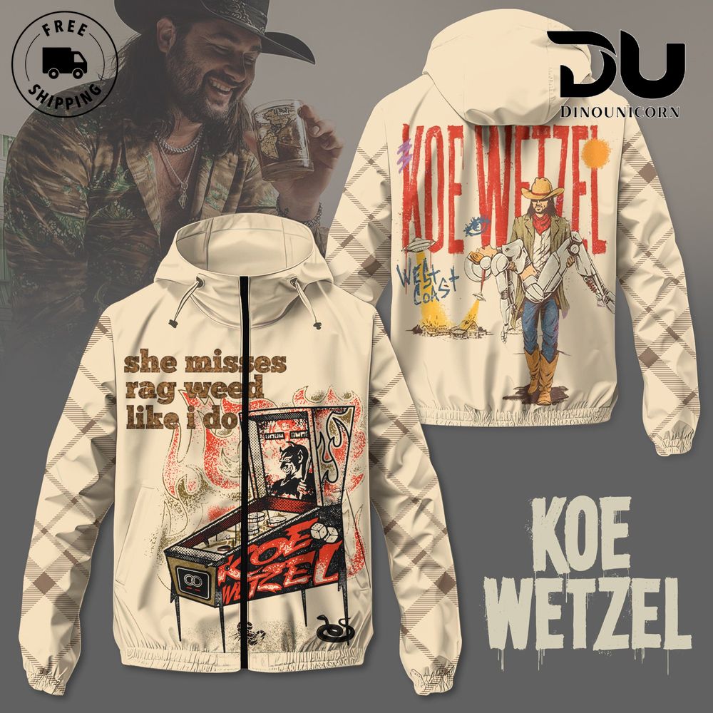 Koe Wetzel Ragweed Limited Edition Windbreaker Jacket 1 1