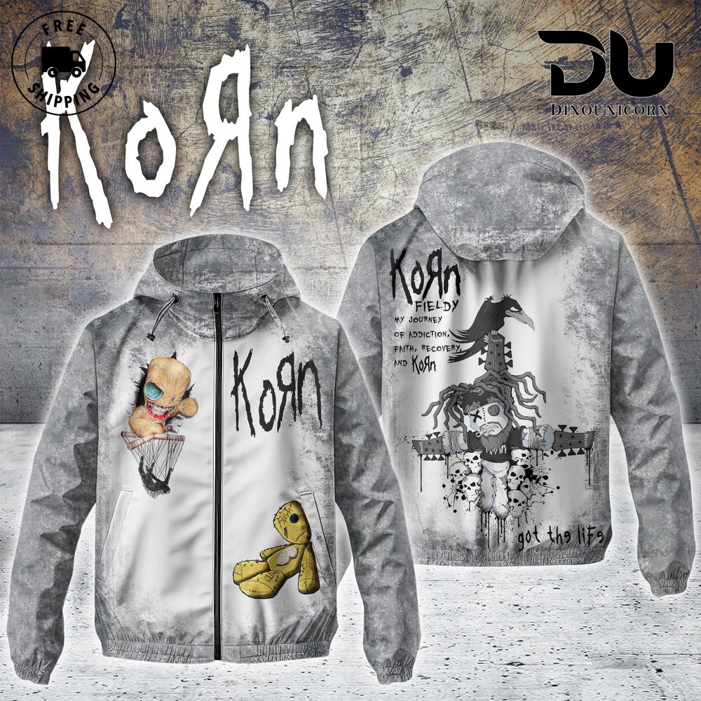 Korn Band Windbreaker Outdoor Jacket 1