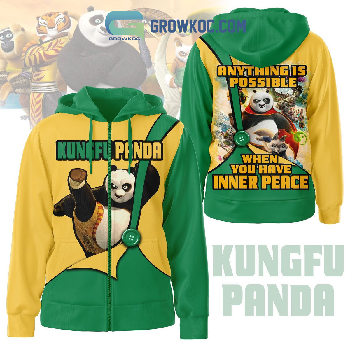 Kung Fu Panda Anything Is Possible When You Have Inner Peace Hoodie Shirts2B1 ak84q