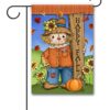 LFU3856 Cute Scarecrow Fall Garden Flag