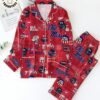 LIMITED Ole Miss Hotty Toddy Rebels Go Rebs Red Pijamas Set d01128 0