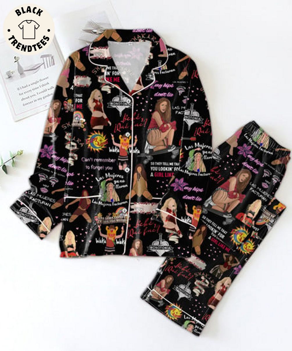 Las Mujeres Facturan So They Tell Me That You Lookin For A Girl Like Black Pijamas Set 8f9487 0