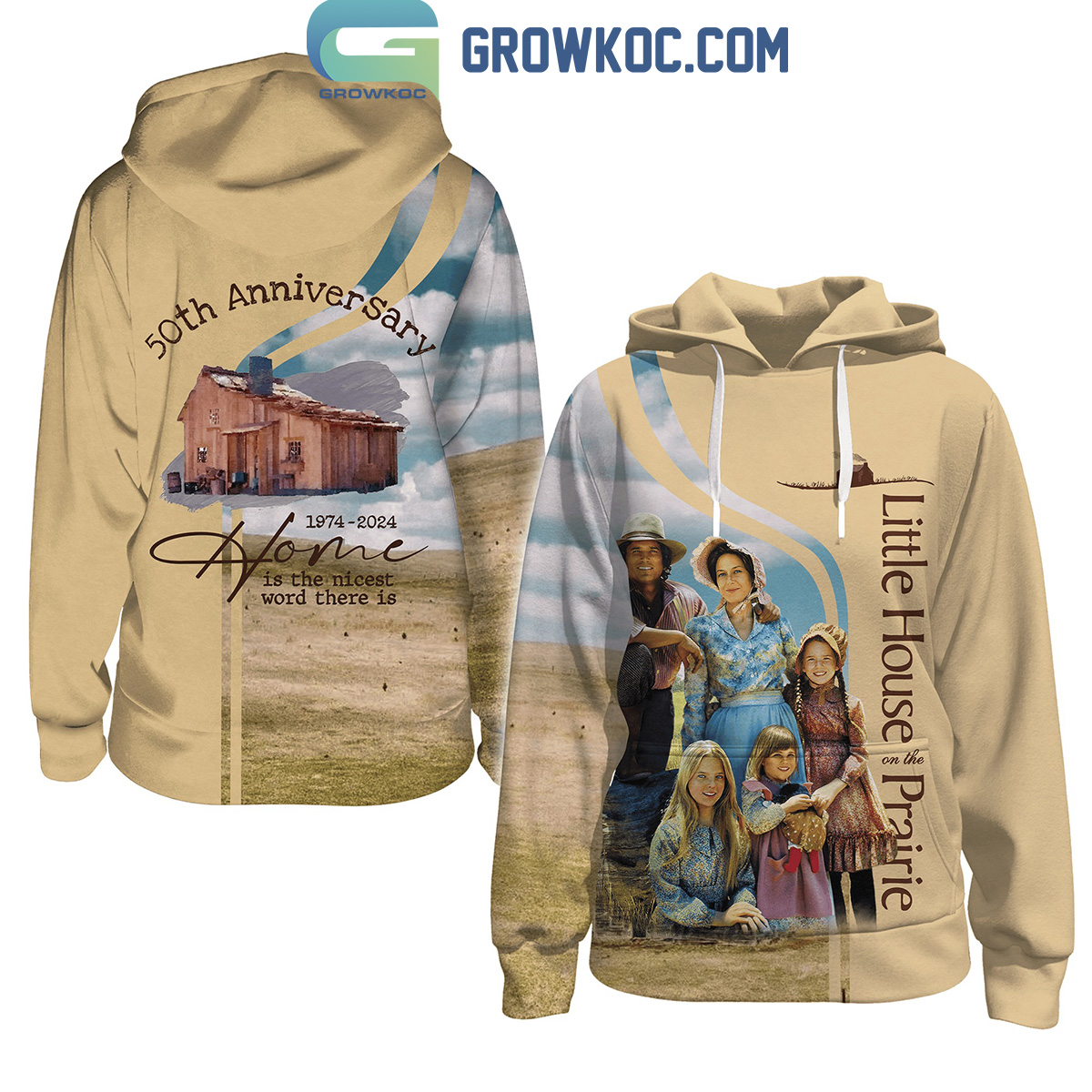 Little House On The Prairie 50th Anniversary 1974 2024 Hoodie Shirts2B1 crUlk