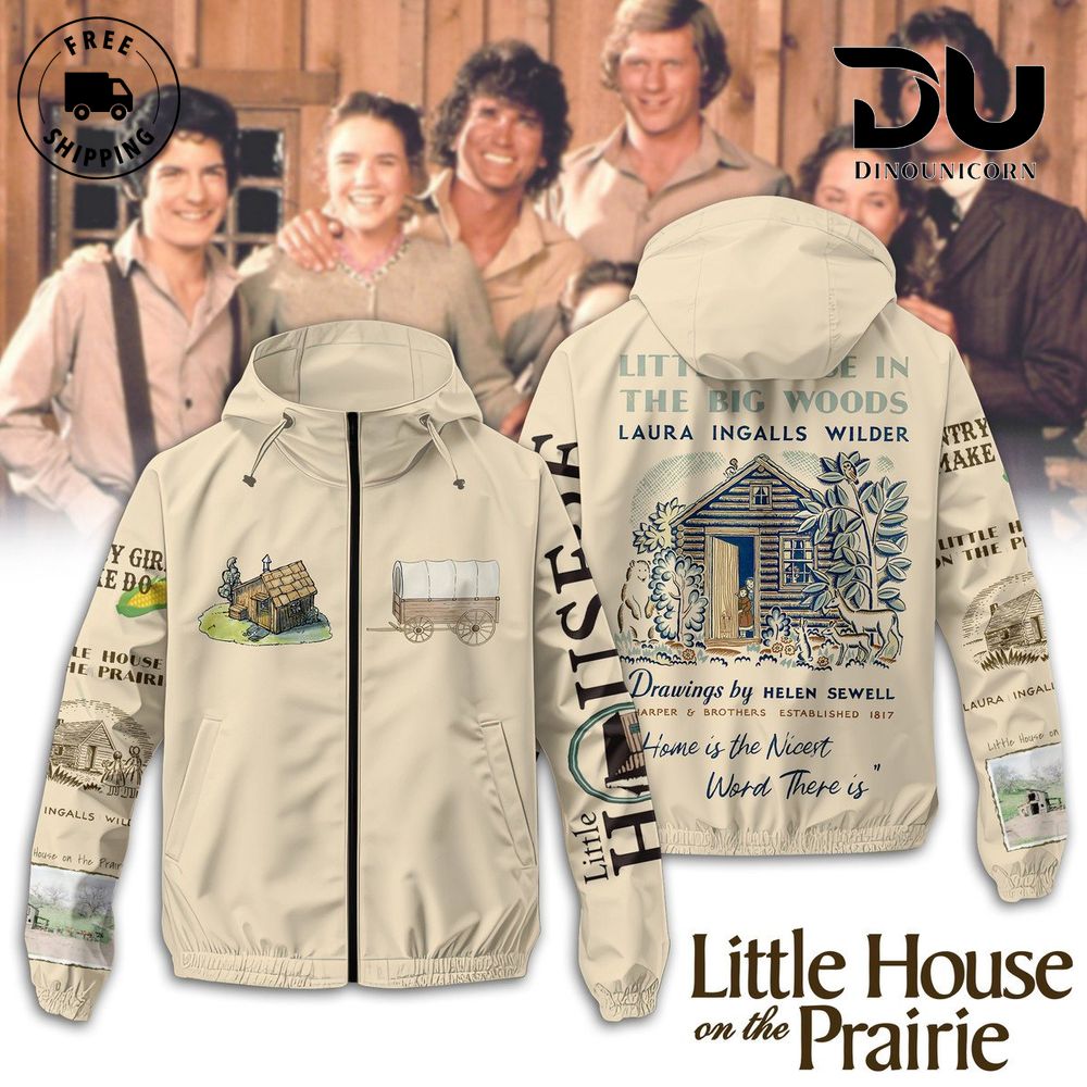 Little House On The Prairie Tv Series Windbreaker Outdoor Jacket 1