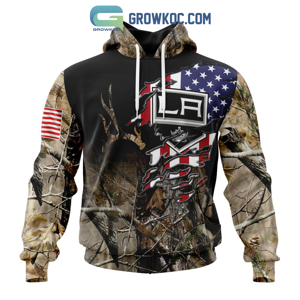 Los Angeles Kings NHL Special Camo Realtree Hunting Personalized Hoodie T Shirt2B1 CWAGn