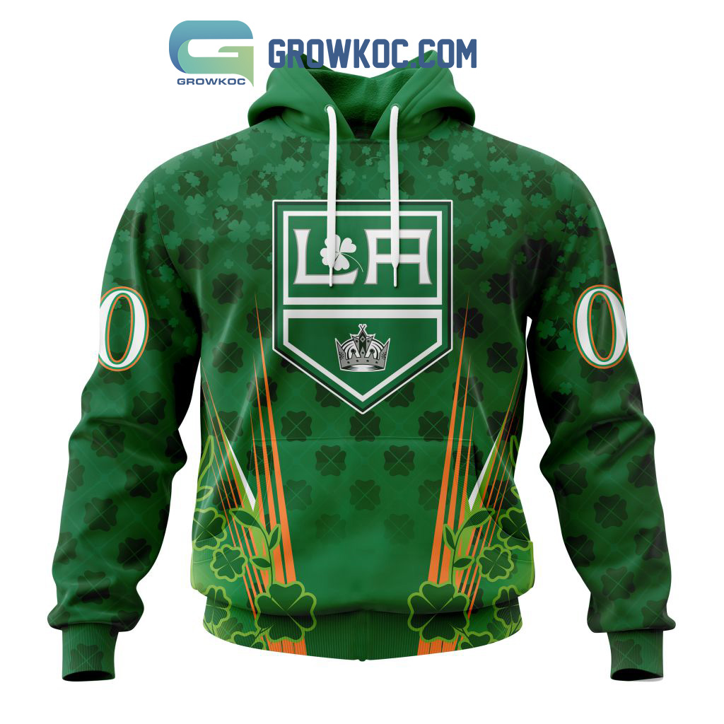 Los Angeles Kings St. Patricks Day Personalized Hoodie Shirts2B1 dzFe1