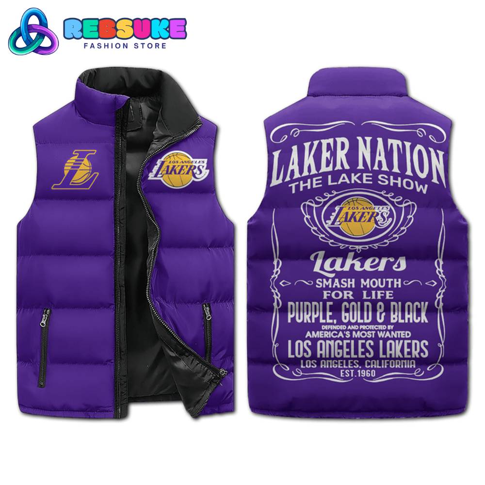 Los Angeles Lakers NBA Nation Cotton Vest 1