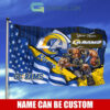 Los Angeles Rams NFL Mascot Slogan American House Garden Flag2B1 HZFR3