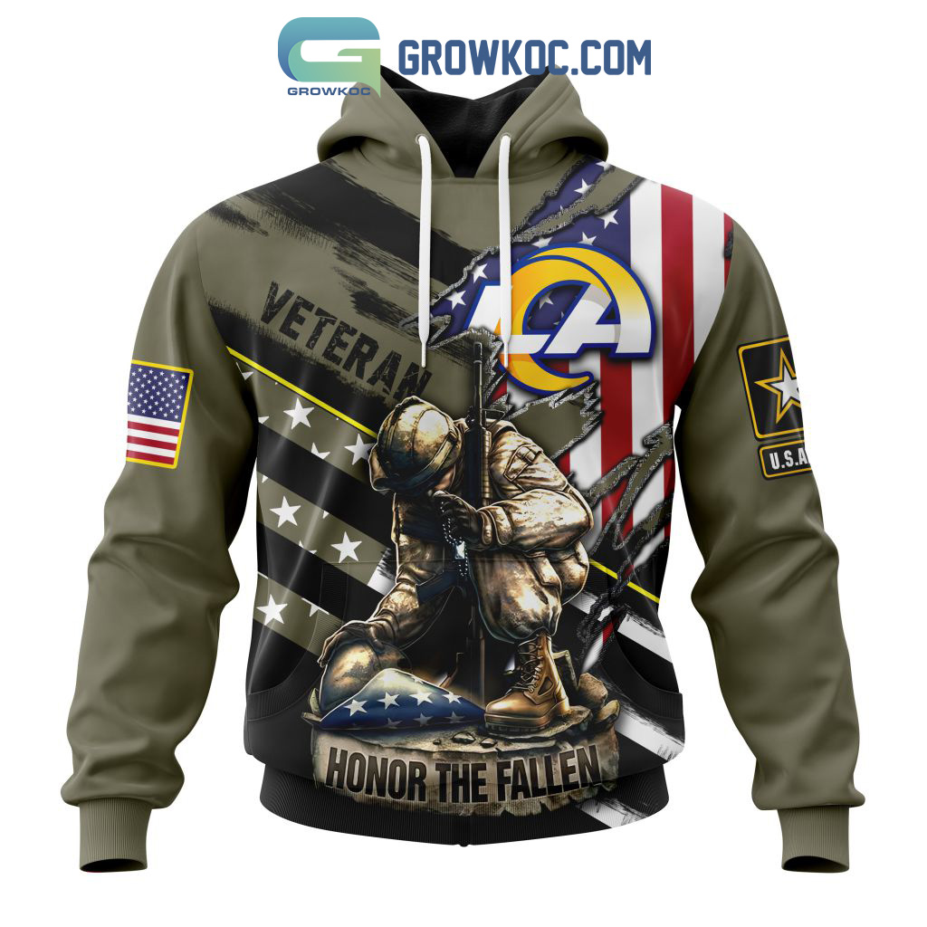 Los Angeles Rams NFL Veterans Honor The Fallen Personalized Hoodie T Shirt2B1 ZNdNV