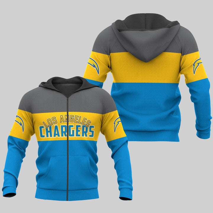 LosAngelesChargersZipUpHoodiesExtremePulloverHoodie3D 1 1000x