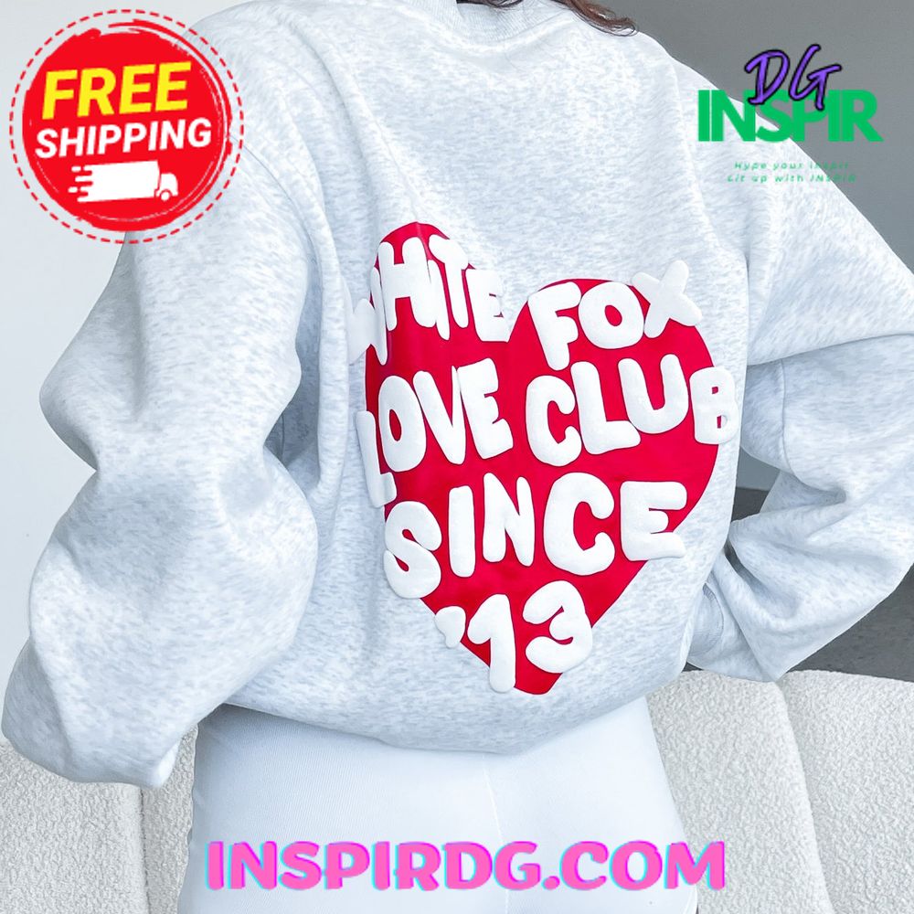 Love Club Oversized Sweater Grey Marle 6