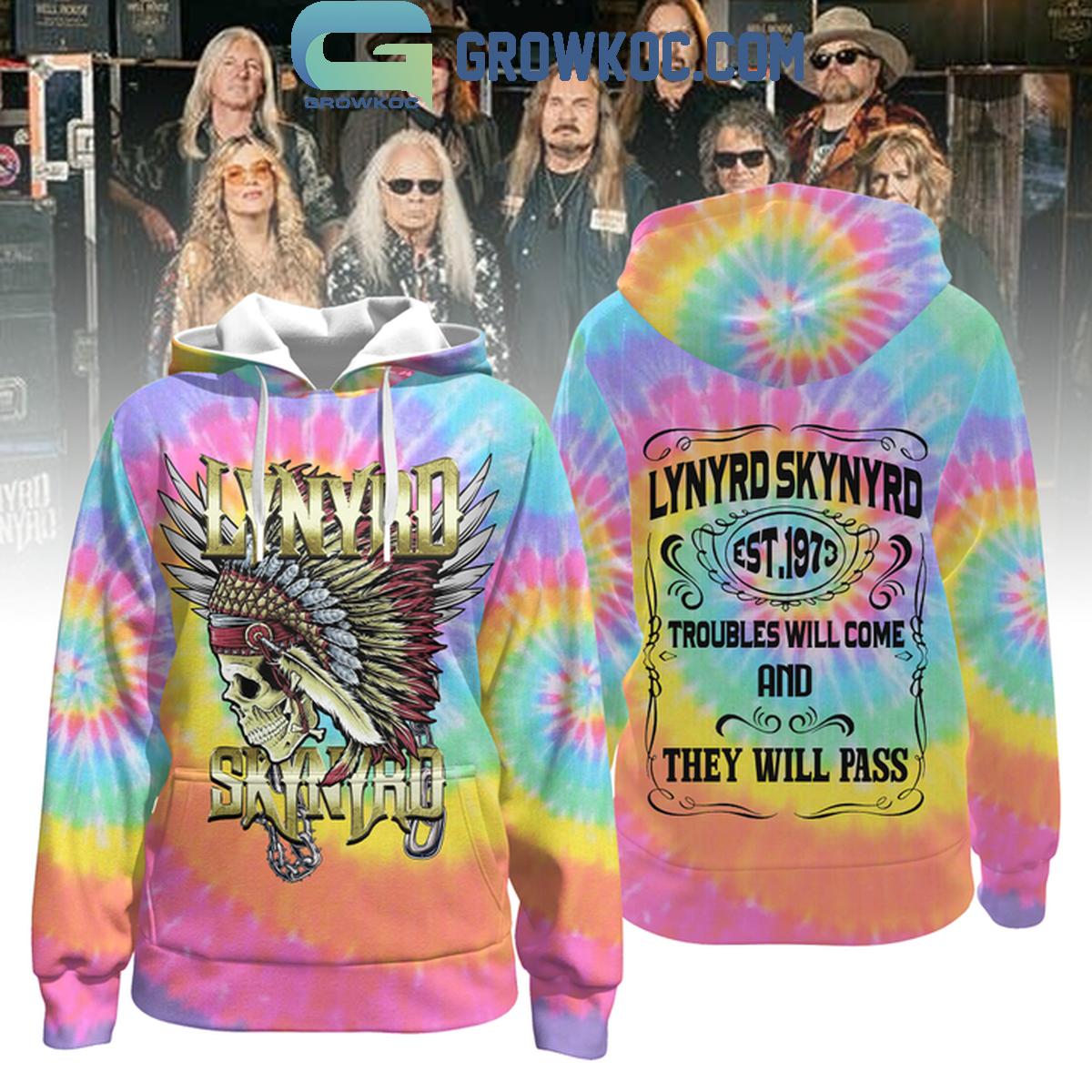 Lynyrd Skynyrd Troubles Will Come And They Will Pass Hoodie T Shirt 1 UWvih