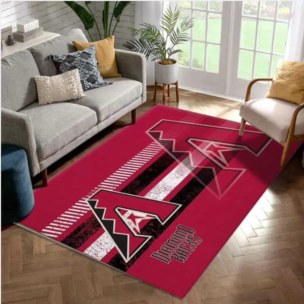 MLB Arizona Diamondbacks Area Rug Room Carpet Sport Custom Area Floor Home Decor 1 fwspe5