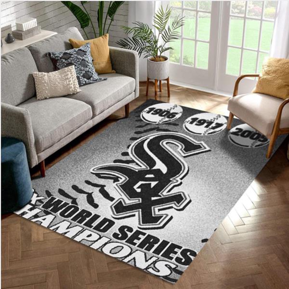 MLB Chicago White Sox Area Rug Living Room Rug US Gift Decor 1 cpdm89