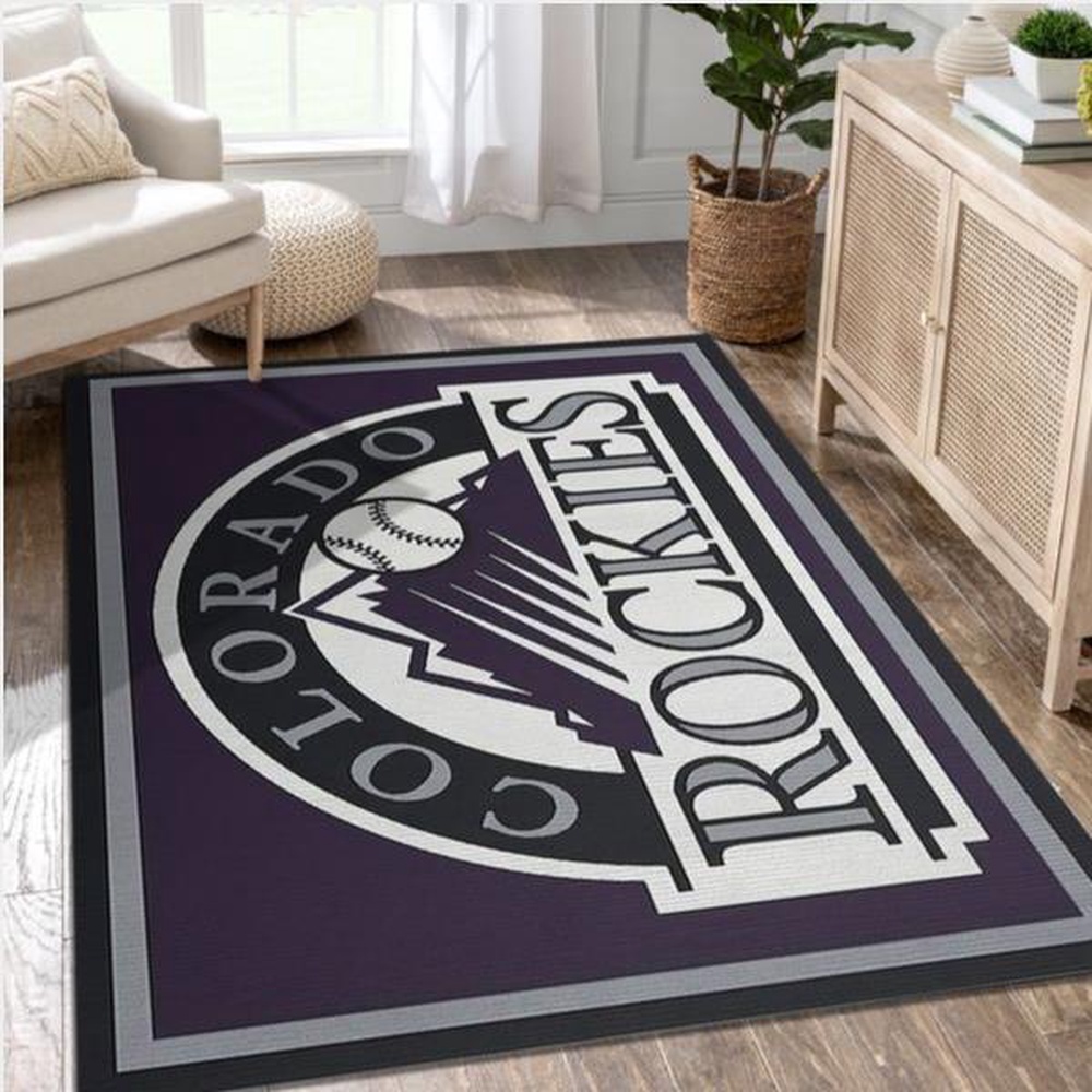 MLB Colorado Rockies Area Rug Imperial Spirit Home Decor Floor Decor 1 er6dev