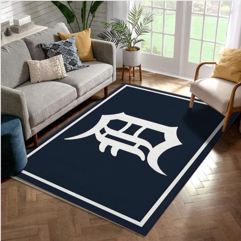 MLB Detroit Tigers Area Rug Imperial Spirit Rug Living Room And Bedroom Rug Home Decor Floor Decor 1 bo50vn