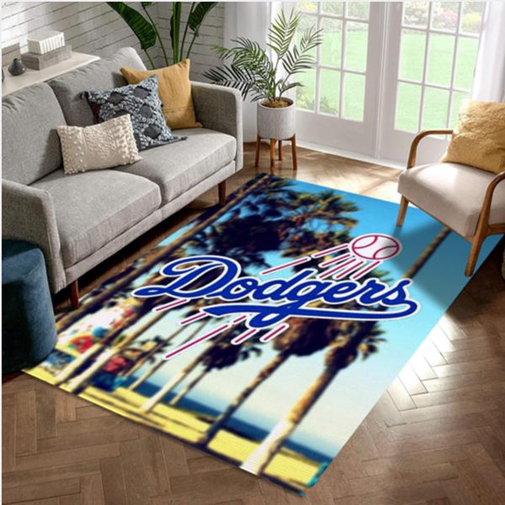 MLB Los Angeles Dodgers Area Rug Bedroom Rug Home Decor Floor Decor 1 oambnt