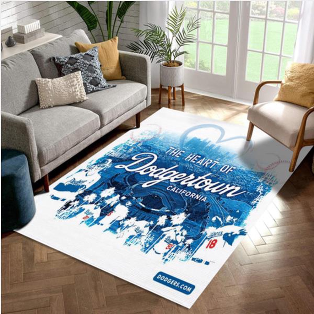 MLB Los Angeles Dodgers Area Rug Living Room Rug Christmas Gift US Decor 1 ysbqin