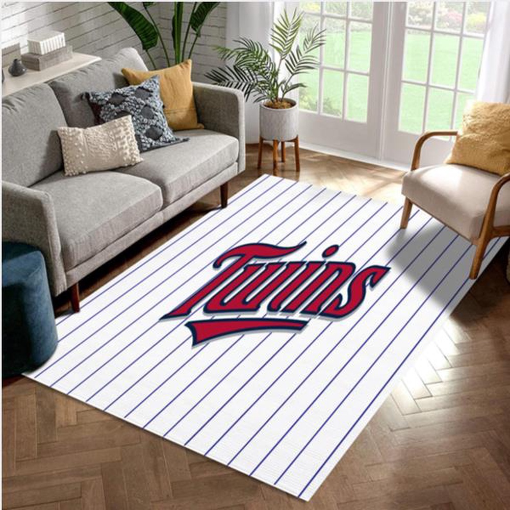 MLB Minnesota Twins Area Rug Bedroom Rug Family Gift US Decor 1 keztkj
