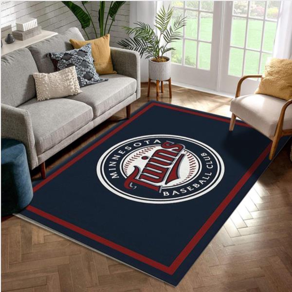 MLB Minnesota Twins Imperial Spirit Rug Area Rug Kitchen Rug Family Gift US Decor 1 pjbt3n