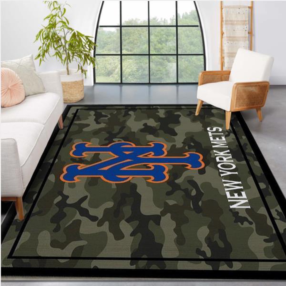 MLB New York Mets Area Rug Baseball Floor Decor The US Decor 1 xsdzds