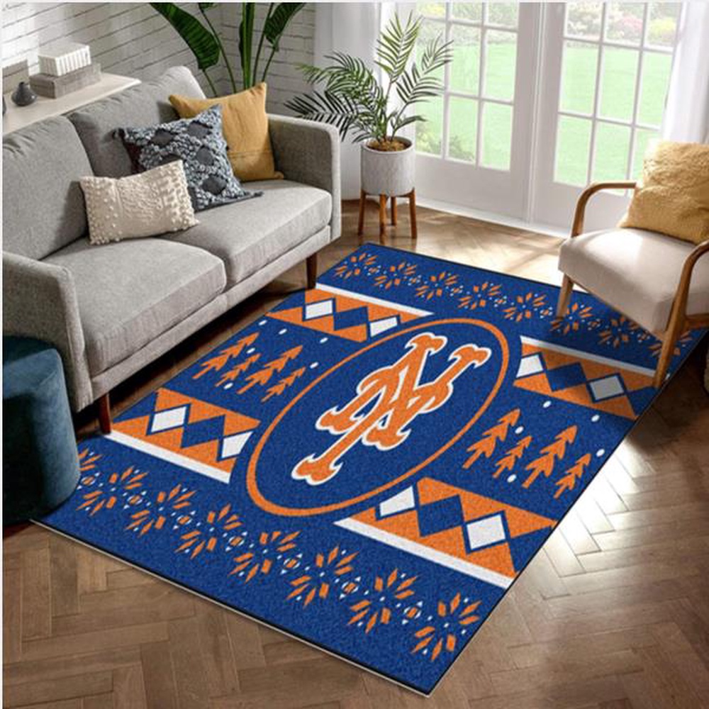 MLB New York Mets Area Rug For Christmas Bedroom Rug Home US Decor 1 aick7e