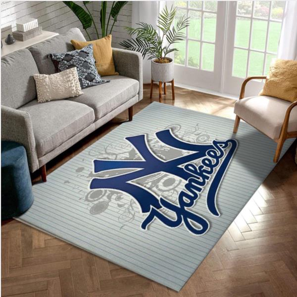 MLB New York Yankees Area Rug Baseball Floor Decor The US Decor 1 yfxwx1