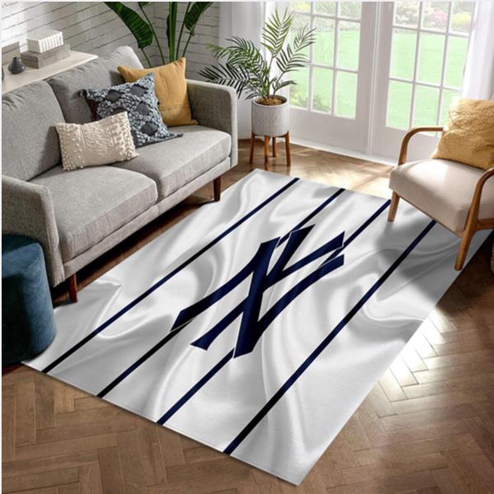 MLB New York Yankees Area Rug Bedroom Rug US Gift Decor 1 peuhfl