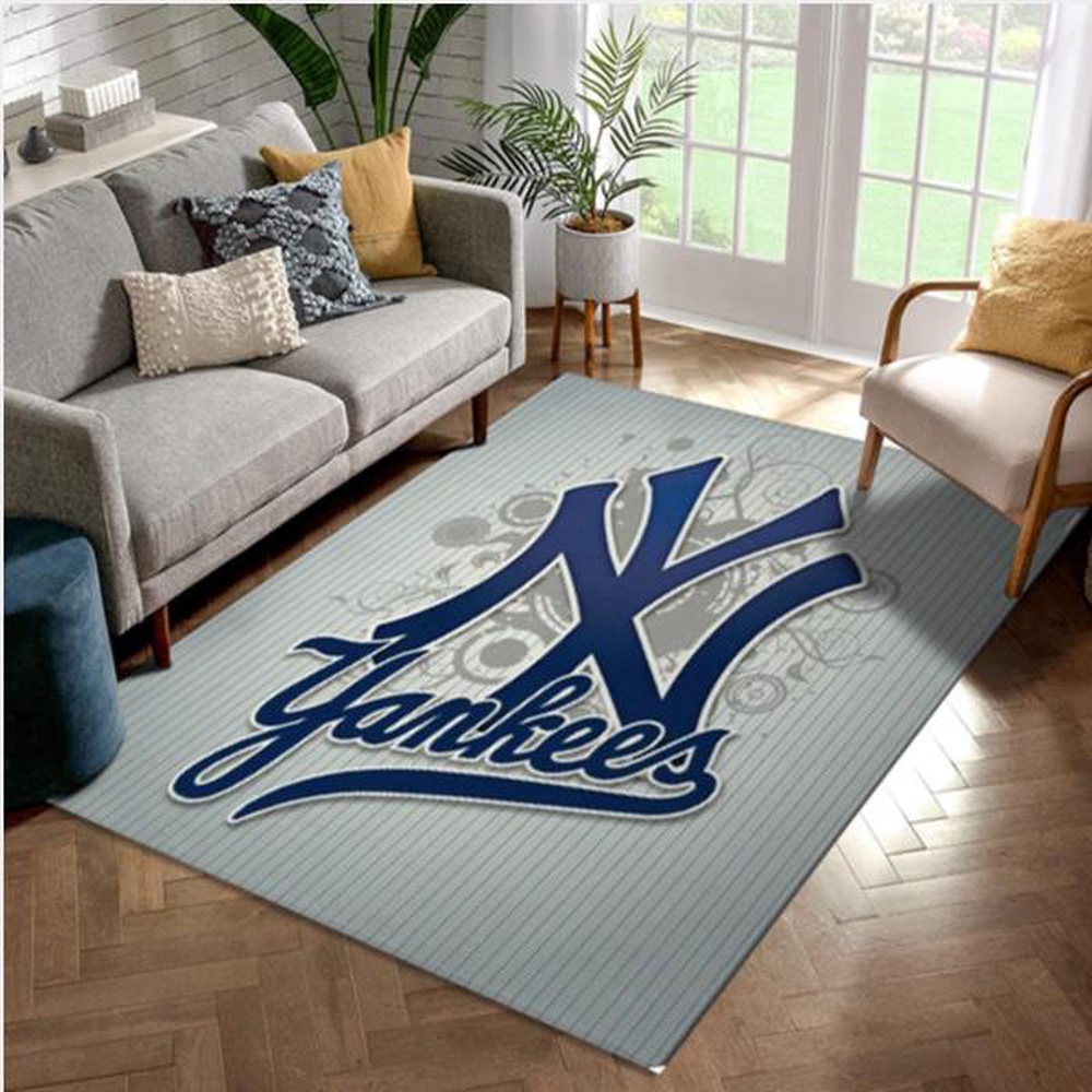 MLB New York Yankees Rug Bedroom Rug US Gift Decor 1 fdoxrl