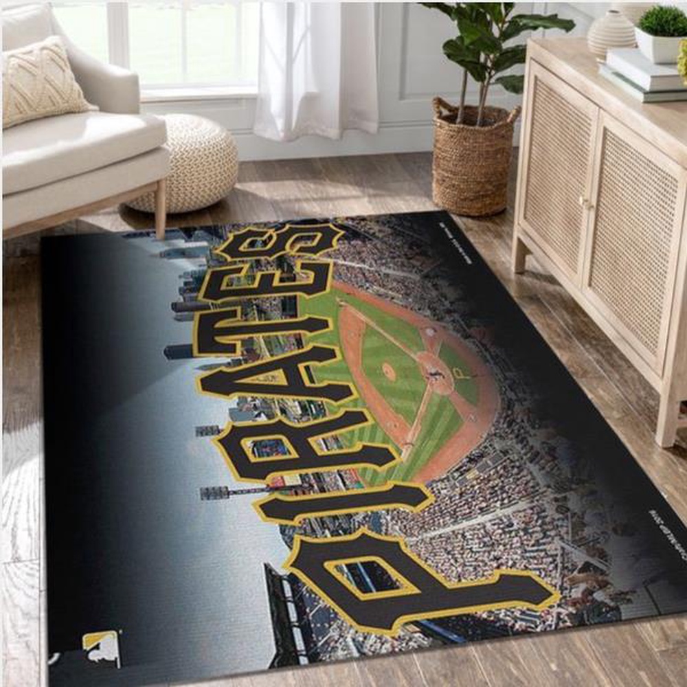 MLB Pittsburgh Pirates Area Rug Wincraft Kitchen Rug Home Decor Floor Decor 1 nvlken