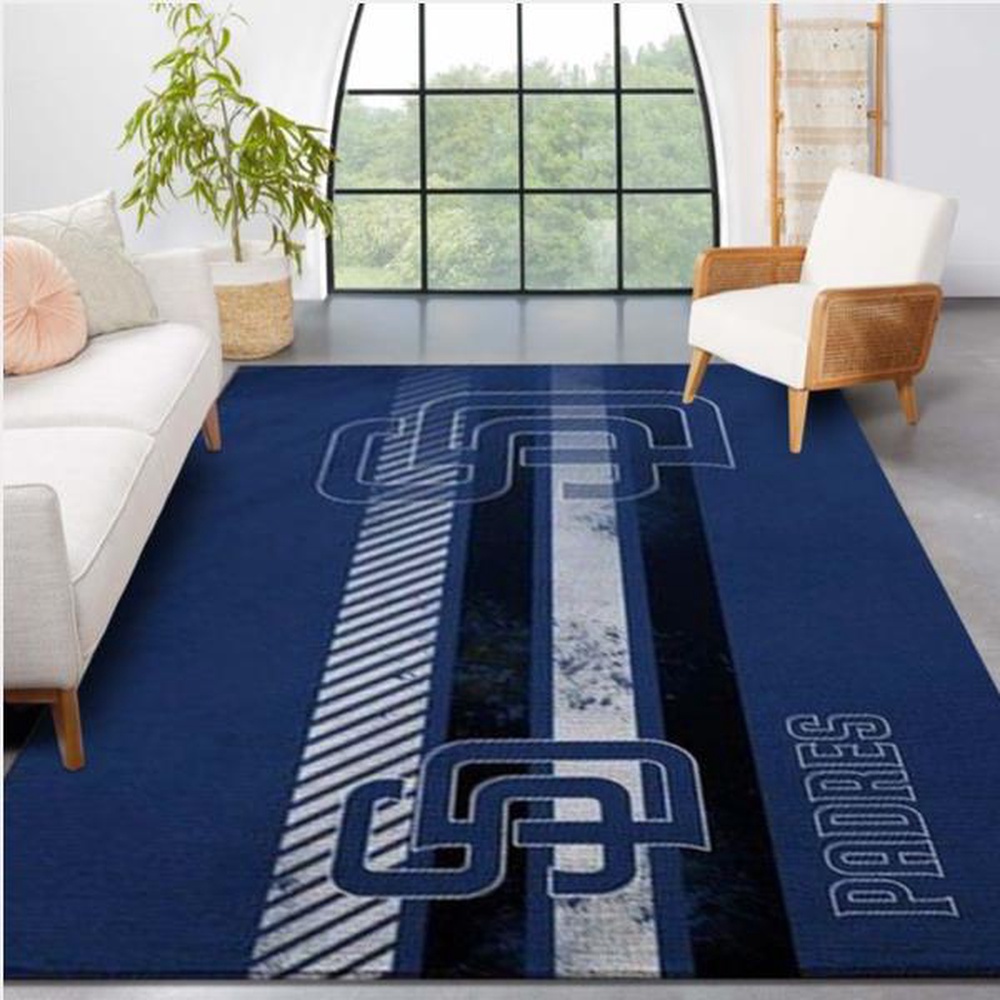 MLB San Diego Padres Area Rug Logo Nice Gift Home Decor 1 yclte2