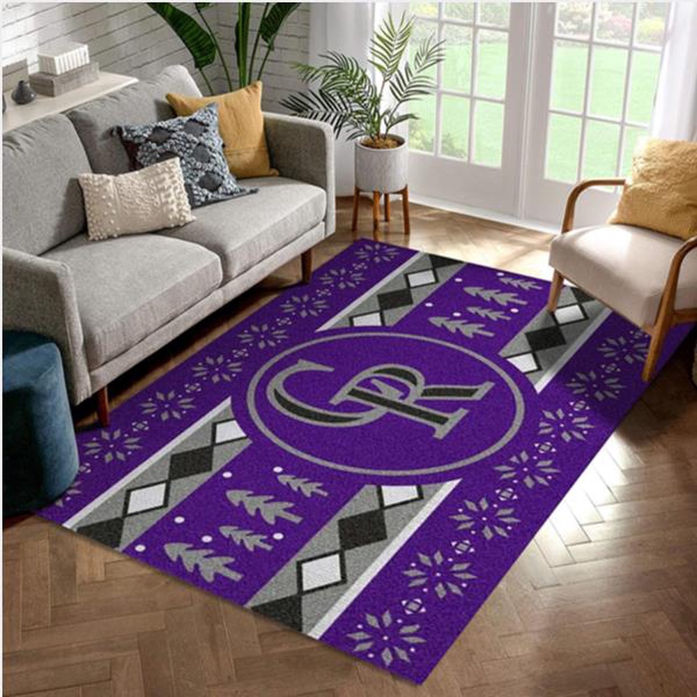 MLB olorado Rockies Area Rug Bedroom Rug Christmas Gift US Decor 1 chesmm