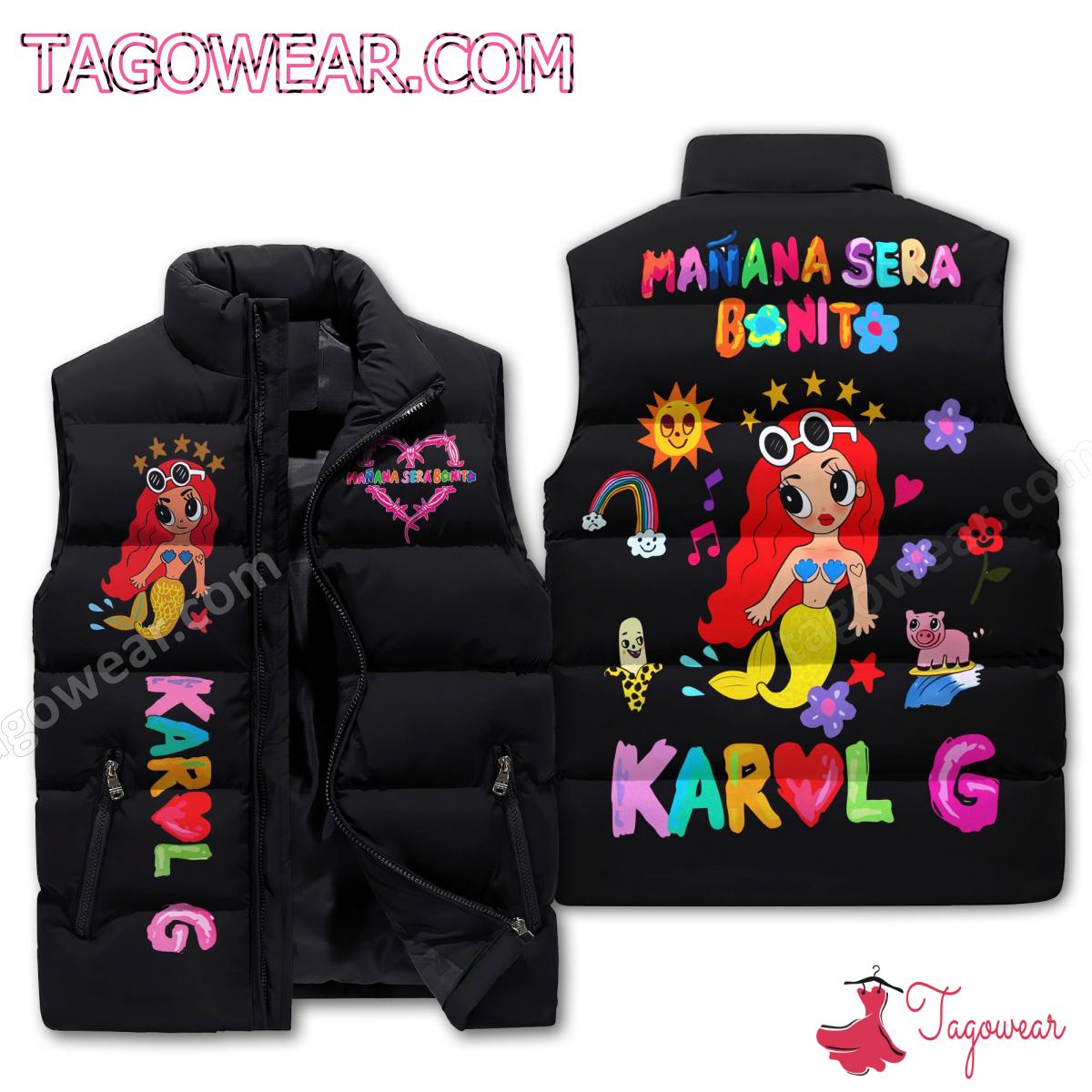 Manana Sera Bonito Karol G Puffer Sleeveless Jacket